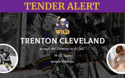 Wild Sign Trenton Cleveland to Tender Agreement for 20-21 Season